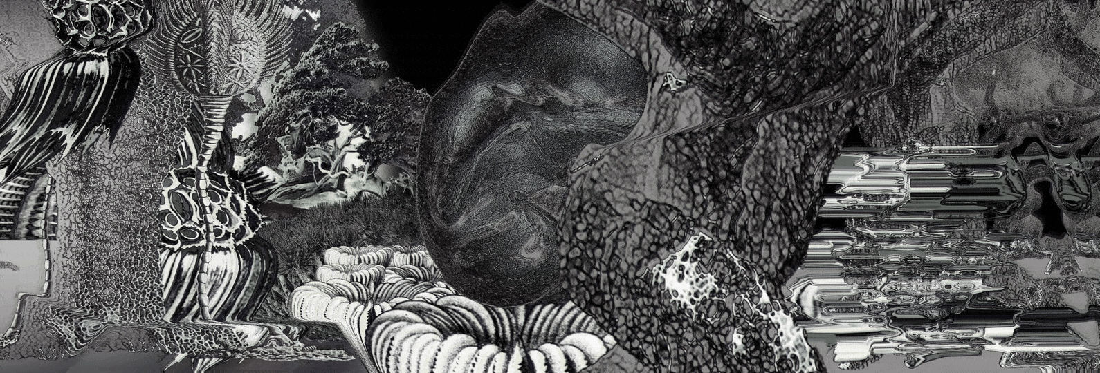 Engraved figures in motion